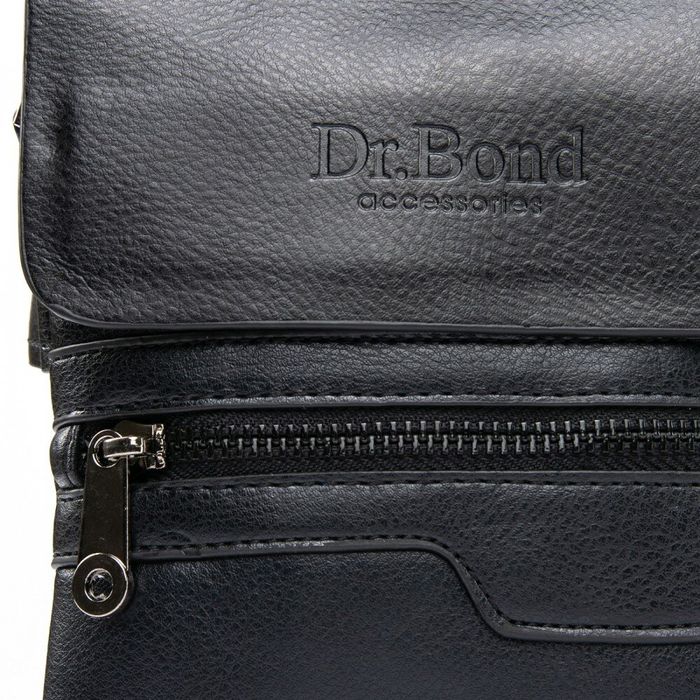 Чоловіча сумка-планшет DR. BOND GL 303-0 black купити недорого в Ти Купи