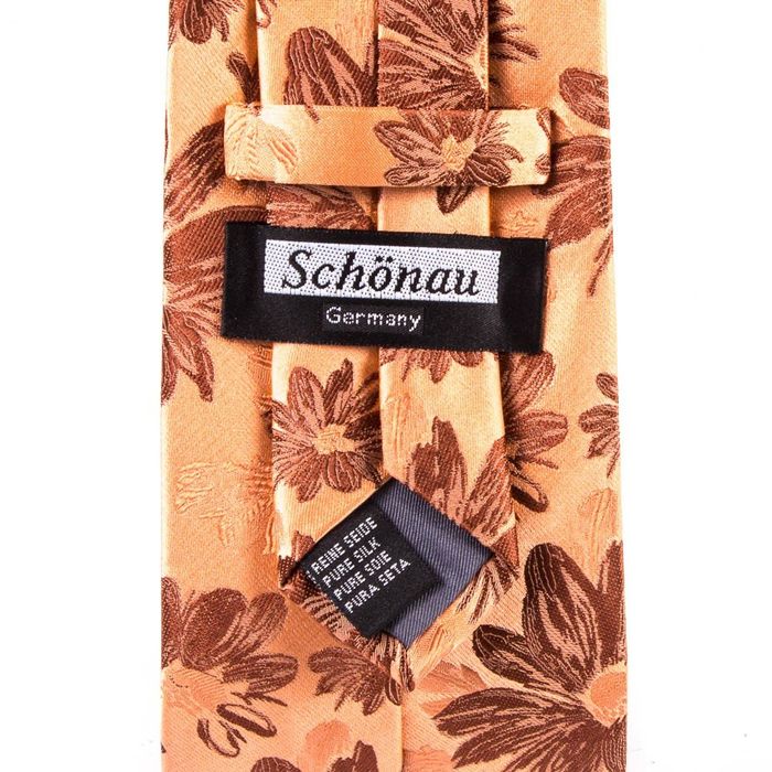 Краватка чоловіча помаранчевий шовковий SCHONAU and HOUCKEN fareshs-14 купити недорого в Ти Купи