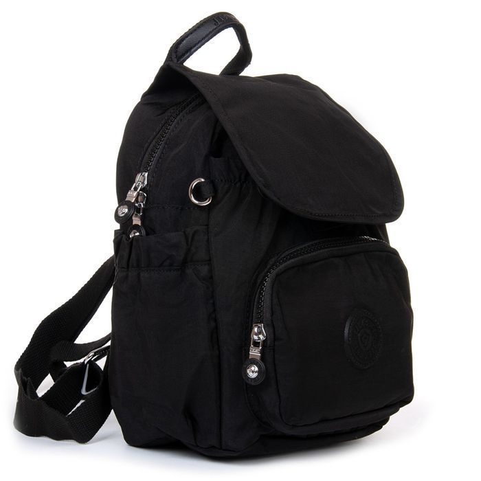 Женский тканевый рюкзак Jielshi 9381 black купить недорого в Ты Купи