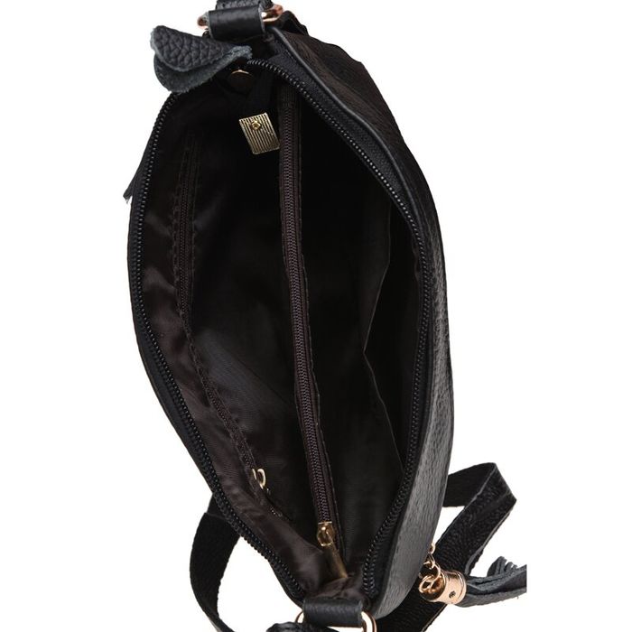 Жіноча шкіряна сумка Keizer K11181-black купити недорого в Ти Купи