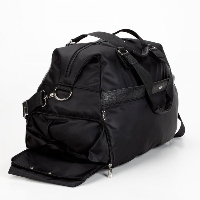 Дорожньо-спортивна сумка Dolly 942 чорна купити недорого в Ти Купи