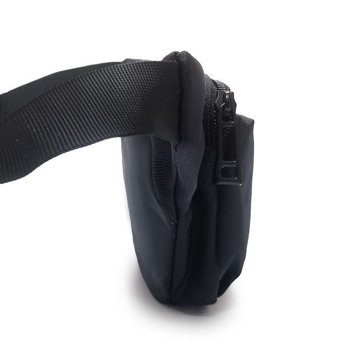 Чоловіча сумка на пояс Lanpad 35008 black купити недорого в Ти Купи