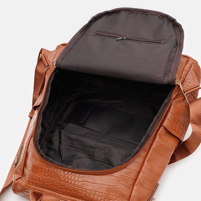 Женский рюкзак Monsen C1KM1330gin-brown купить недорого в Ты Купи