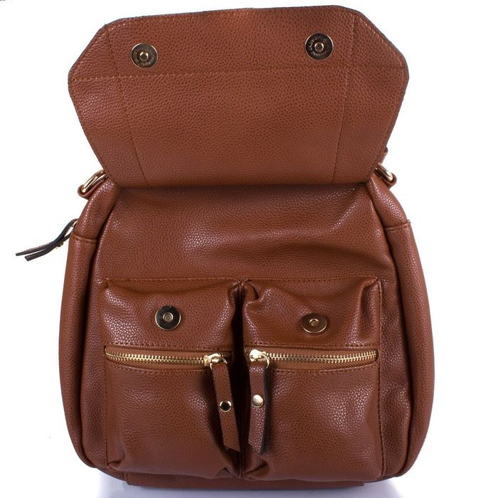 Жіноча сумка-рюкзак зі шкірозамінника ETERNO ETK640-10 купити недорого в Ти Купи