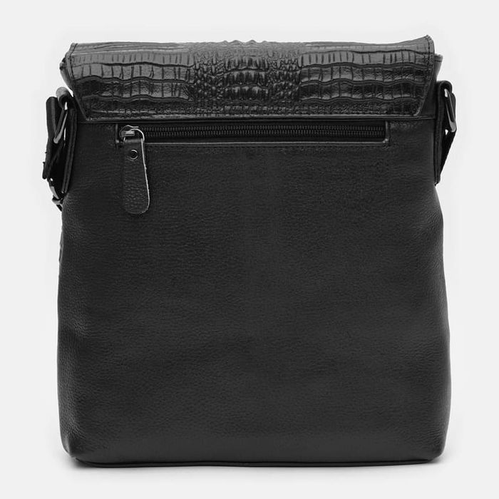 Чоловіча шкіряна сумка Keizer K18159bl-black купити недорого в Ти Купи