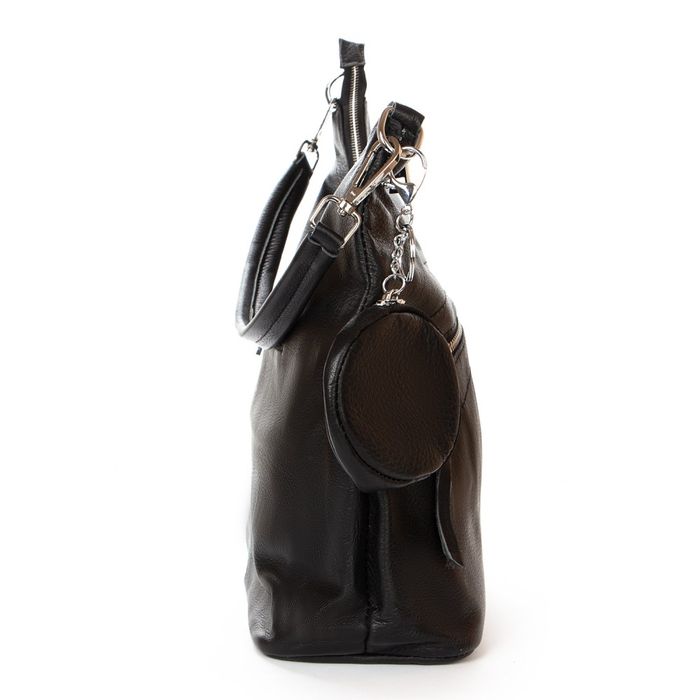 Жіноча шкіряна сумка з ключницею ALEX RAI 2035-9 black купити недорого в Ти Купи