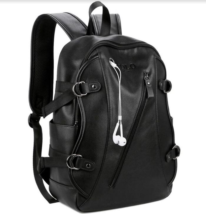 Мужской черный рюкзак Polo 5511 купить недорого в Ты Купи
