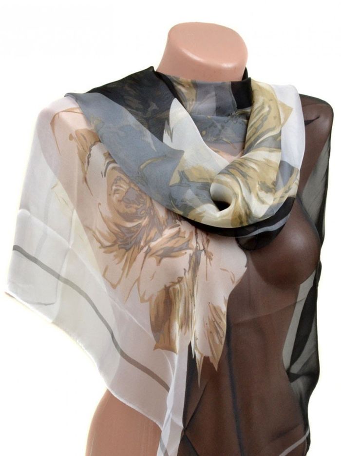 Жіночий шарф-палантин весна-літо Шифон 10223-E4 купити недорого в Ти Купи