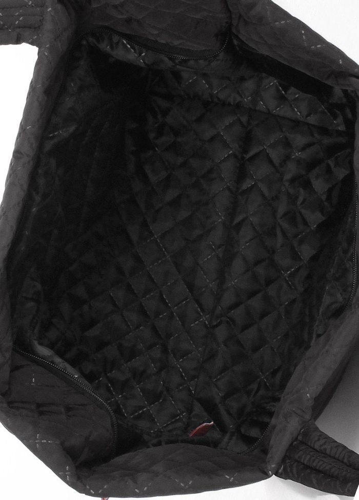 Стьобана чорна жіноча сумка Poolparty BROADWAY купити недорого в Ти Купи
