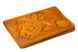 Жіноча шкіряна обкладинка для паспорта ручної роботи Gato Negro Turtle-X помаранчева