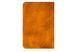 Женская кожаная обложка для паспорта ручной работы Gato Negro Turtle-X оранжевая