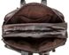 Ділова шкіряна сумка-трансформер Vintage 14106 Темно-коричневий