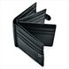 Мужской кожаный кошелек-визитница Weatro 11 х 8,5 х 2,5 см Черный wtro-nw-163-34-012