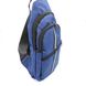 Мужская синяя сумка слинг из ткани Cno-12-21