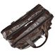 Деловая кожаная сумка Vintage 14056 Темно-коричневый