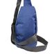 Мужская синяя сумка слинг из ткани Cno-12-21