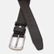 Мужской кожаный ремень Borsa Leather V1125DPL05-black