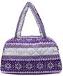 Дута сумка-саквояж POOLPARTY фіолетова купити недорого в Ти Купи