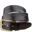 Мужской кожаный чёрный ремень Vintage 20126 купить недорого в Ты Купи