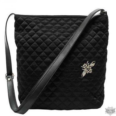Женская черная стеганая сумка Exodus P0603EX01.1 купить недорого в Ты Купи