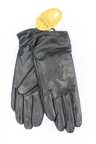 Жіночі чорні шкіряні рукавички 306s3 л рукавички купити недорого в Ти Купи