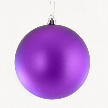 Шар на елку Yes! Fun фиолетовый матовый d-10 973205 купить недорого в Ты Купи