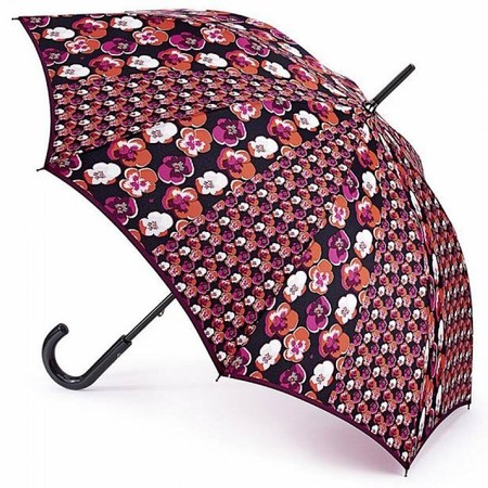 Жіноча механічна парасолька-тростина Fulton Kensington L056 Contrast Retro (Контрастне ретро) купити недорого в Ти Купи