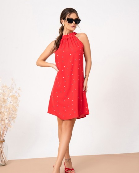 Платье ISSA PLUS SA-248 XL красный купить недорого в Ты Купи