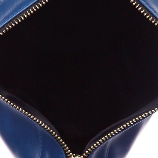 Женская кожаная синяя косметичка Valenta ВК221512 купить недорого в Ты Купи