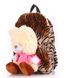 Рюкзак детский с медведем коричневый Poolparty