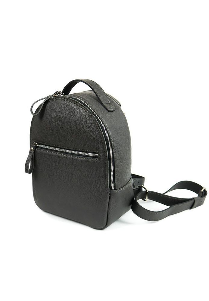 Женский рюкзак из натуральной кожи Groove S графитный TW-GROOVE-S-GRAPHIT-FLO купить недорого в Ты Купи