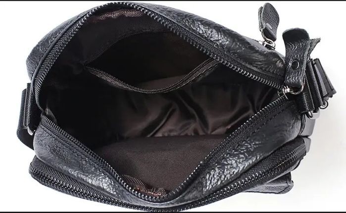 Мужская кожаная сумка через плечо Vintage 14703 купить недорого в Ты Купи