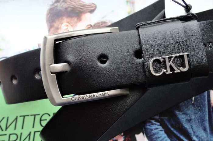 Шкіряний ремінь чоловічий CKJ ck39 купити недорого в Ти Купи