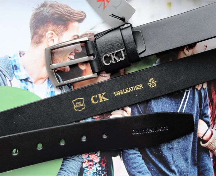 Шкіряний ремінь чоловічий CKJ ck39 купити недорого в Ти Купи