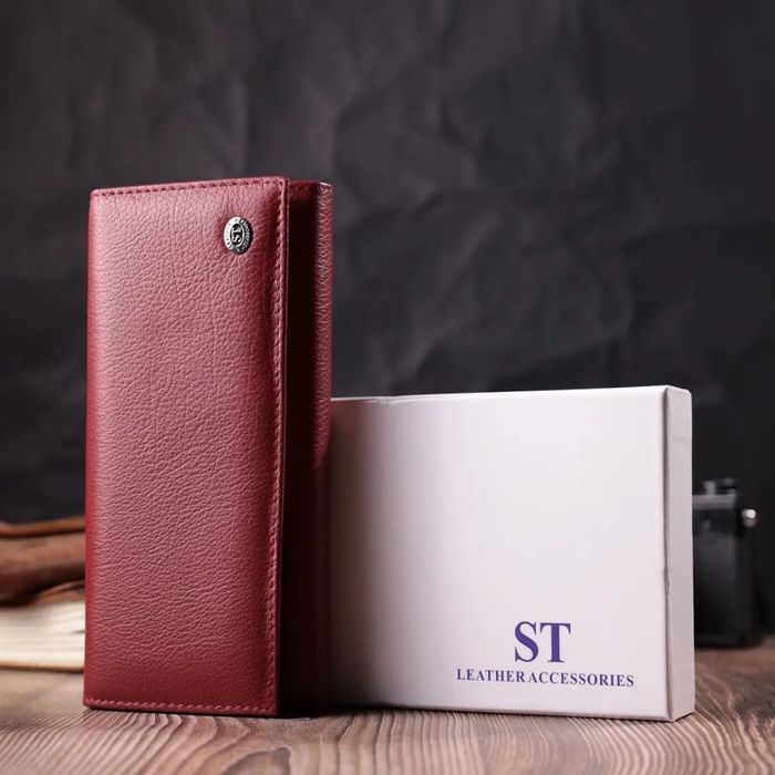 Шкіряний жіночий гаманець ST Leather 22516 купити недорого в Ти Купи