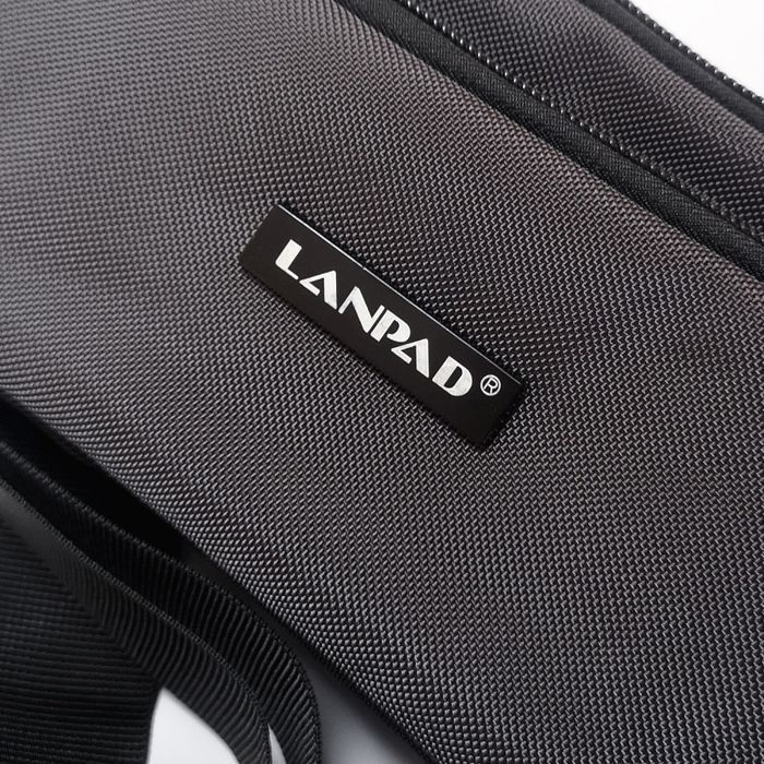 Чоловіча сумка на пояс Lanpad 35007 gray купити недорого в Ти Купи