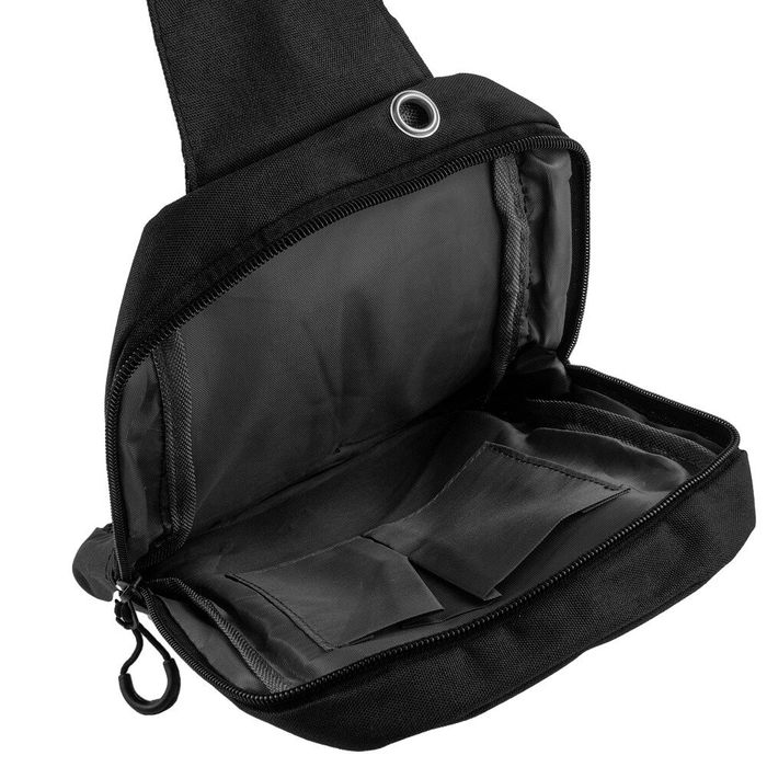 Чоловіча сумка-слінг з тканини VALIRIA FASHION 3detbp814-2 купити недорого в Ти Купи
