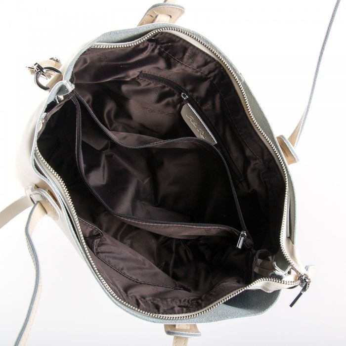 Женская кожаная сумка ALEX RAI 07-02 1991-220 beige купить недорого в Ты Купи