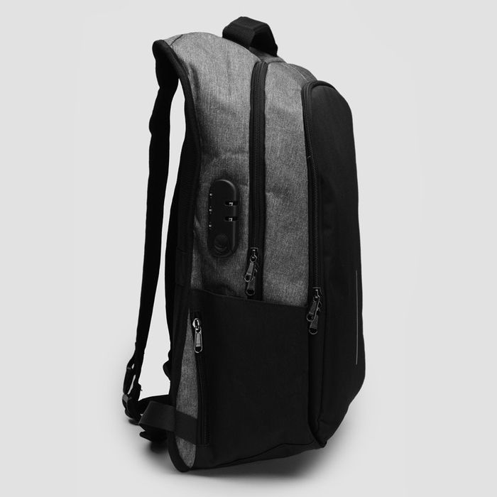 Мужской рюкзак под ноутбук Monsen 1Rem8328gr-black купить недорого в Ты Купи