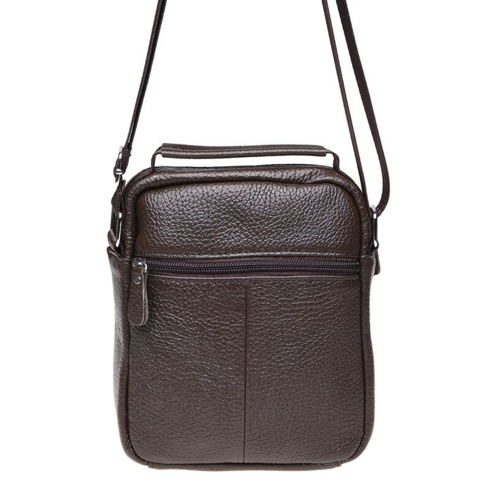 Мужская кожаная сумка Keizer K13657-brown купить недорого в Ты Купи