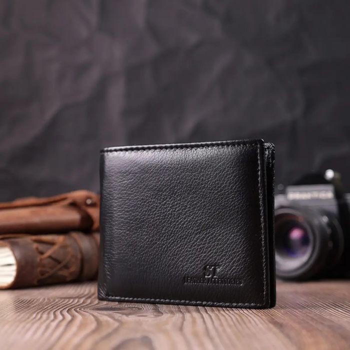 Чоловічий шкіряний гаманець ST Leather 22481 купити недорого в Ти Купи