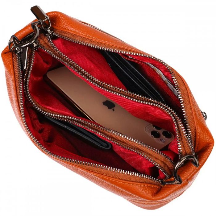 Женская кожаная сумка через плечо Vintage 22138 купить недорого в Ты Купи