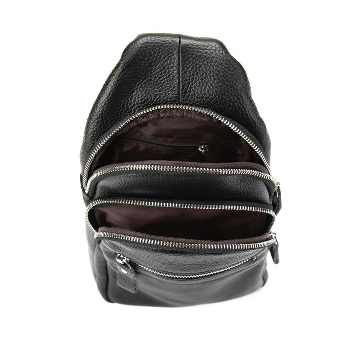Шкіряна сумка слінг Tiding Bag M56-8643A купити недорого в Ти Купи