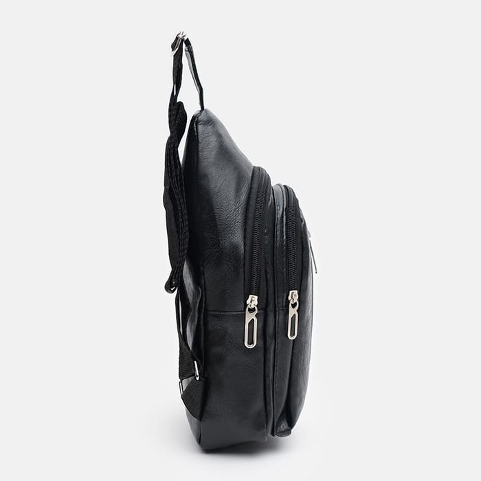 Мужской рюкзак через плечо Monsen C1925bl-black купить недорого в Ты Купи