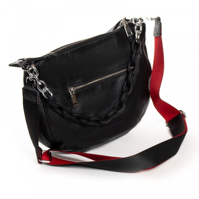Жіноча шкіряна сумка класична ALEX RAI 02-09 9503-9 black купити недорого в Ти Купи