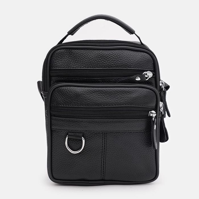 Мужская кожаная сумка Keizer K1722bl-black купить недорого в Ты Купи