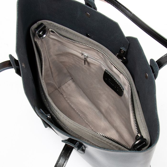 Жіноча шкіряна сумка класична ALEX RAI R9341 black купити недорого в Ти Купи