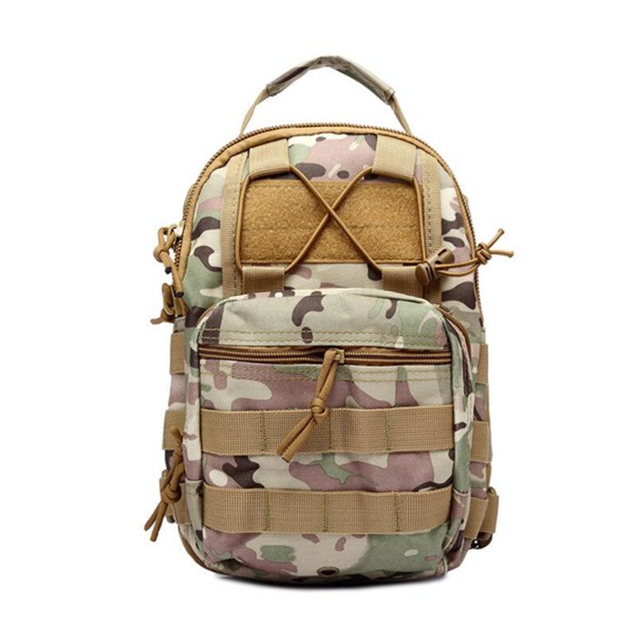 Тактическая военная сумка-рюкзак OXFORD 600D Мультикамуфляжная (gr006882) купити недорого в Ти Купи