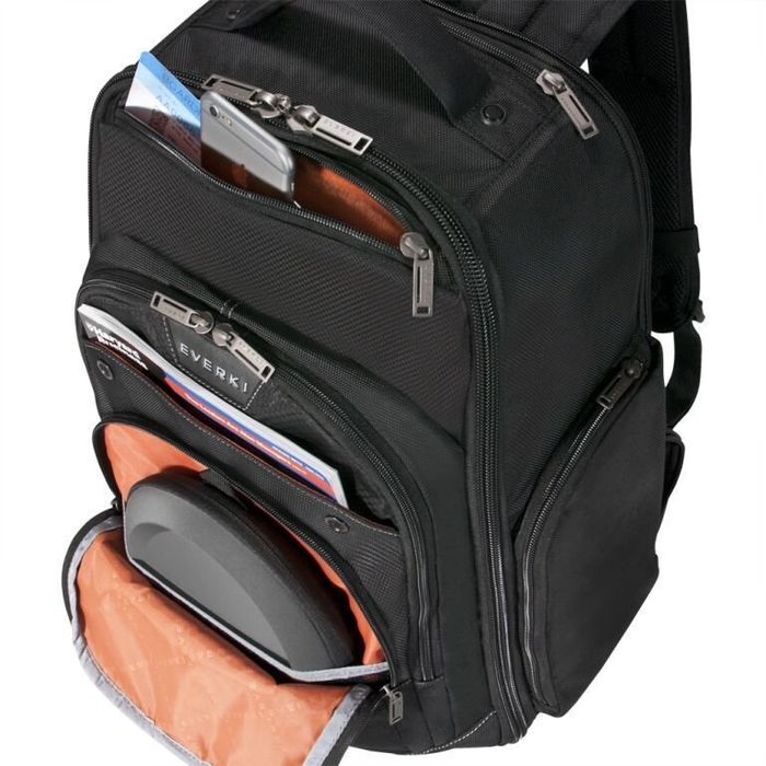Бізнес рюкзак для ноутбука на колесиках Everki Atlas Wheeled (EKP122) купити недорого в Ти Купи