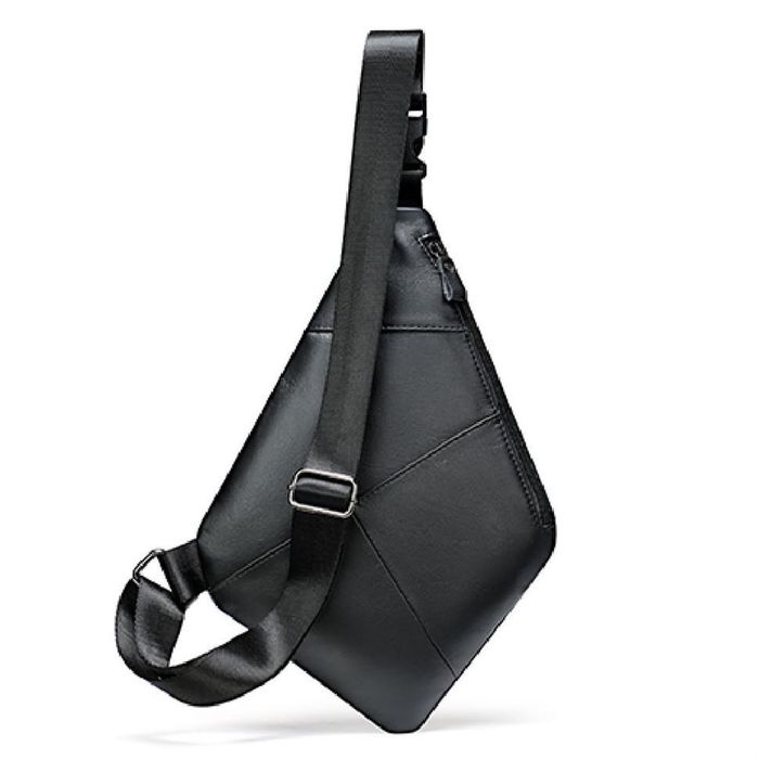 Мужская кожаная сумка-слинг Bexhill bx7323 купить недорого в Ты Купи